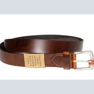 NEW Stone Mountain Leather Belt Brown Tan Men's Size XL 42-44